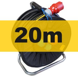 Alternative view of Przedłużacze na bębnie EED 16A 5x2,5 dedykowane dla rentalu / 20m
