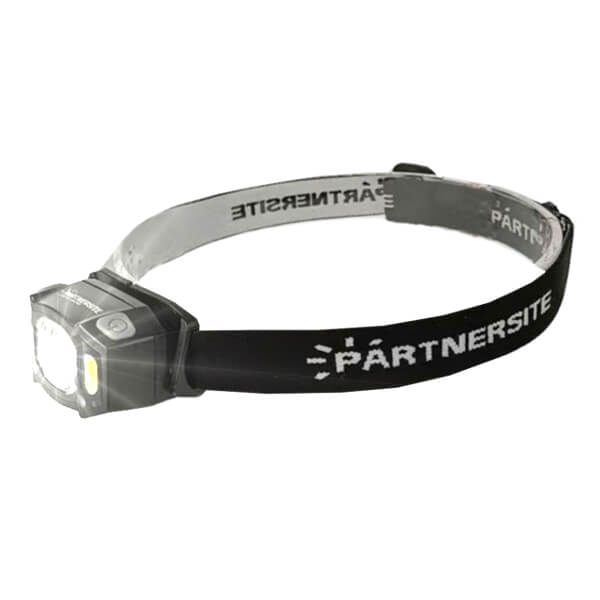 Akumulatorowa latarka czołowa LSR 5HF USB czujnik ruchu, 6 trybów pracy, zaczepy - obrazek 2