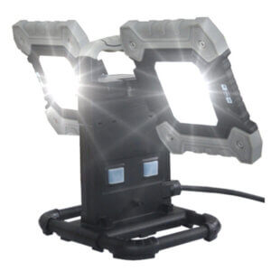 Alternative view of <b>Lampa budowlana LM2x30AW </b><br>mała lampa na stojaku 25 cm