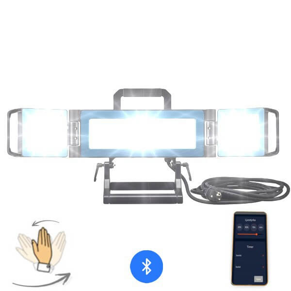 Lampa robocza Vapor 8000 APP z czujnikiem | 80 W | aplikacja - obrazek 2