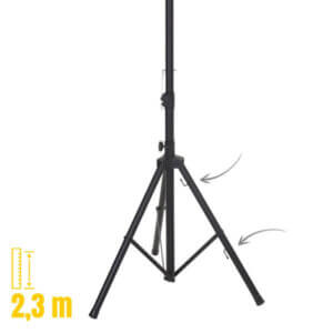 Alternative view of Stojak podłogowy Beam 2.3 m Mareld | maszt do oświetlenia