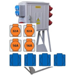 Alternative view of Rozdzielnica elektryczna ERB 63AC2 Partnersite seria Workshop