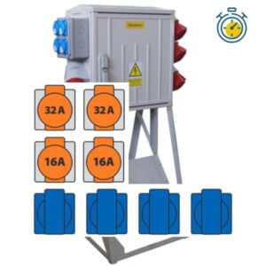 Alternative view of Rozdzielnica elektryczna ERB 63AC2L Partnersite seria Workshop + licznik