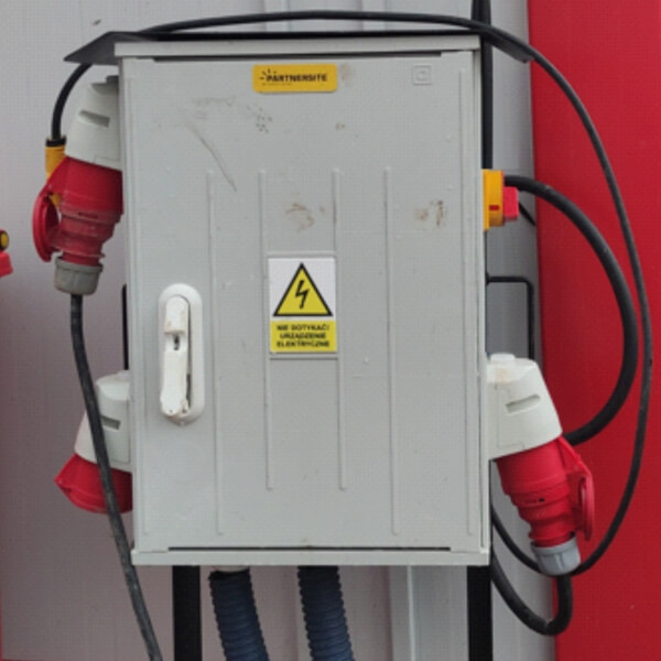 Rozdzielnica elektryczna ERB 100Ak1 zasilanie kontenerów pracowniczych - obrazek 9