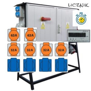 Alternative view of Rozdzielnica elektryczna ERB 400A1L z wyłącznikiem głównym i licznikiem