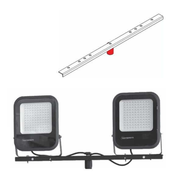 <b>Maszt oświetleniowy LM2x100AM</b> <br>dość tani i mocne światło - obrazek 4